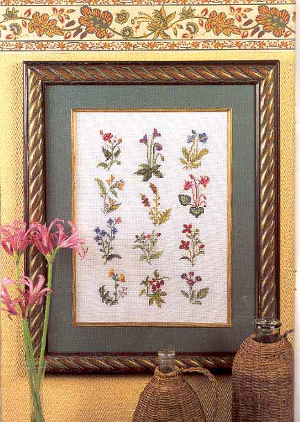 Picture of plants cross stitch patterns (1)