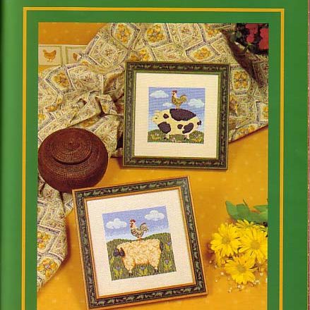 Pig and sheep cross stitch patterns (1)
