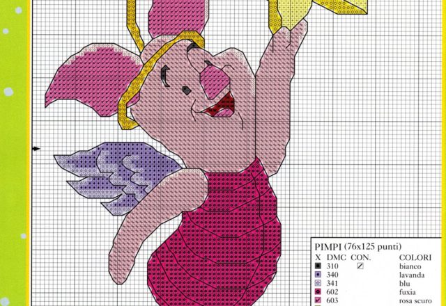 Piglet winnie the pooh christmas tree star tip (2)