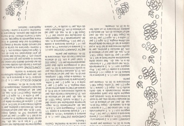 Pink twin set knitting pattern (3)