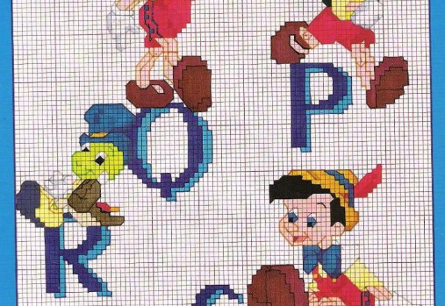 Pinocchio alphabet (3)