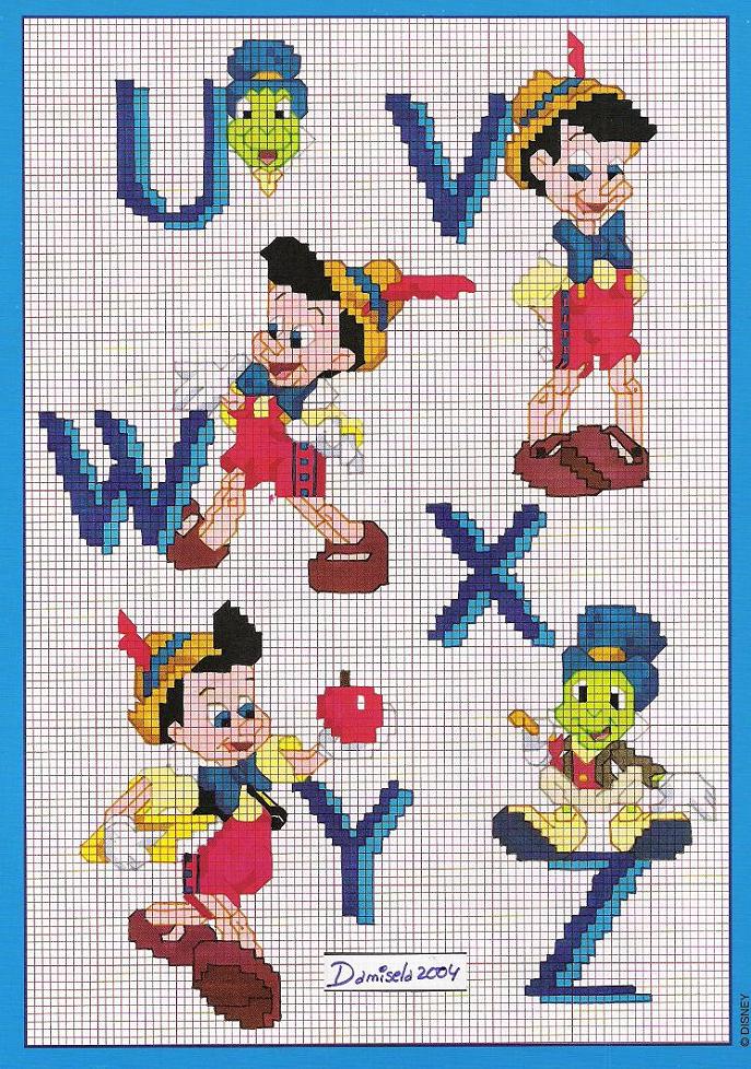 Pinocchio alphabet (4)