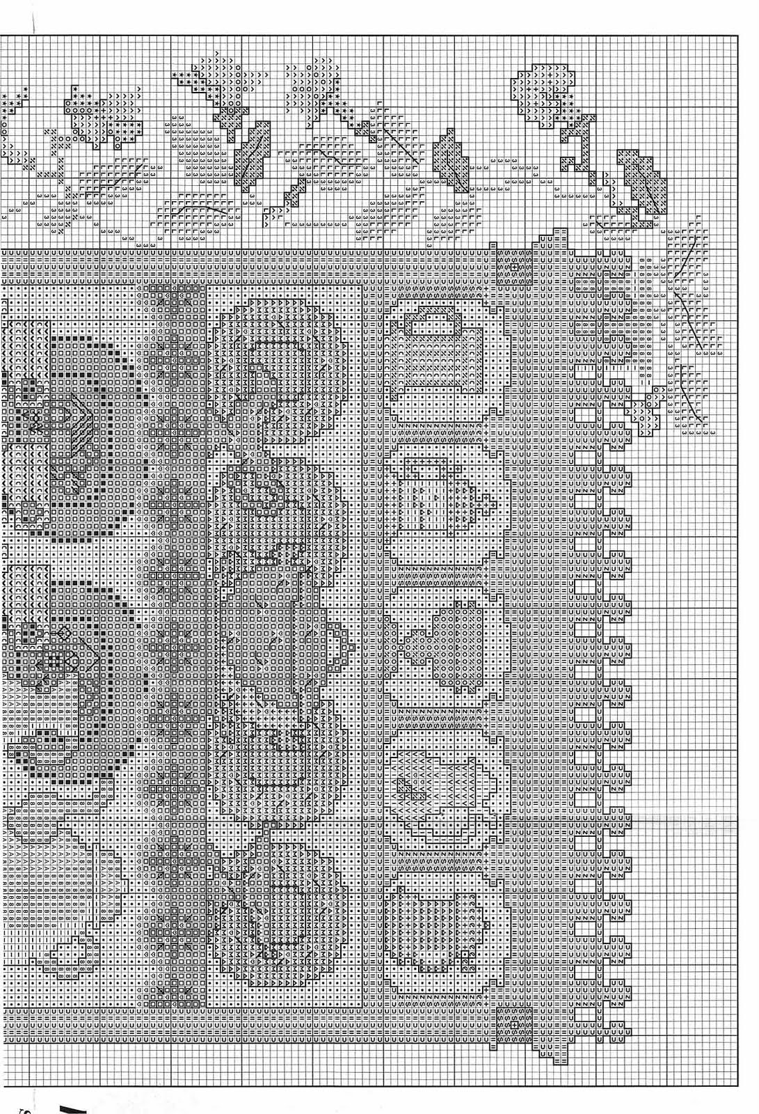Plate rack beautiful cross stitch pattern (3)