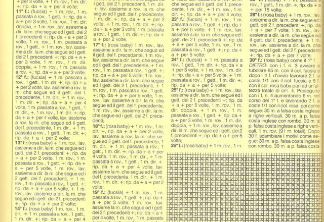 Polo shirt for babies knitting pattern (3)