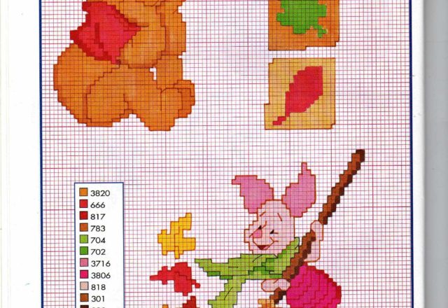 Pooh and Piglet autumn
