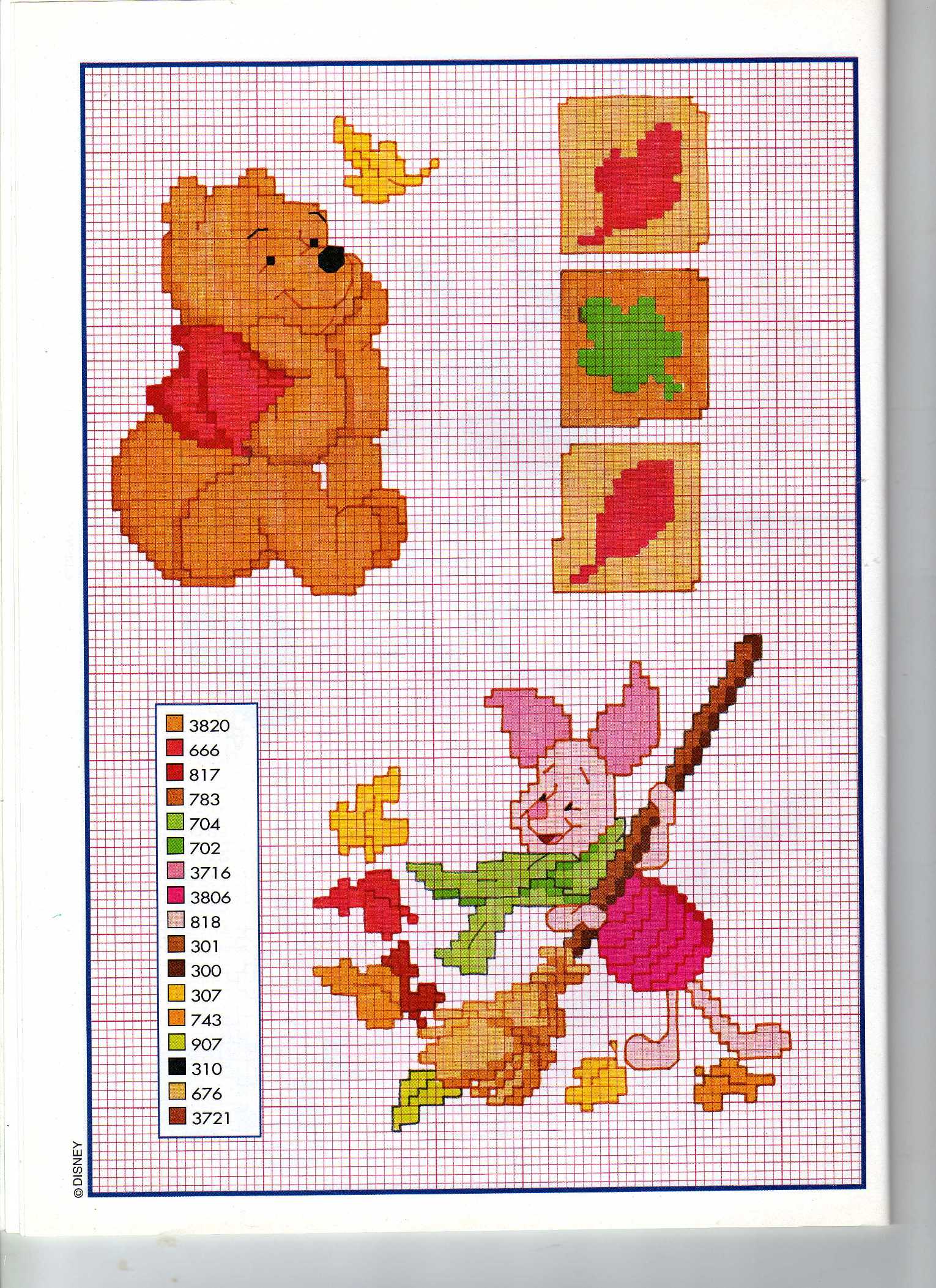 Pooh and Piglet autumn