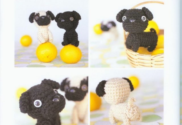 Pug dog amigurumi pattern 1 (1)