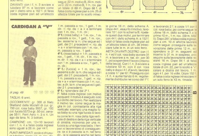 Pullover for children knitting pattern (3)