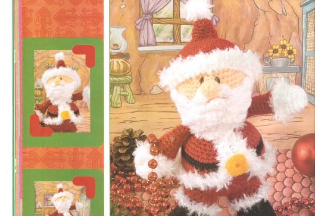 Puppet Santa Claus amigurumi pattern (1)