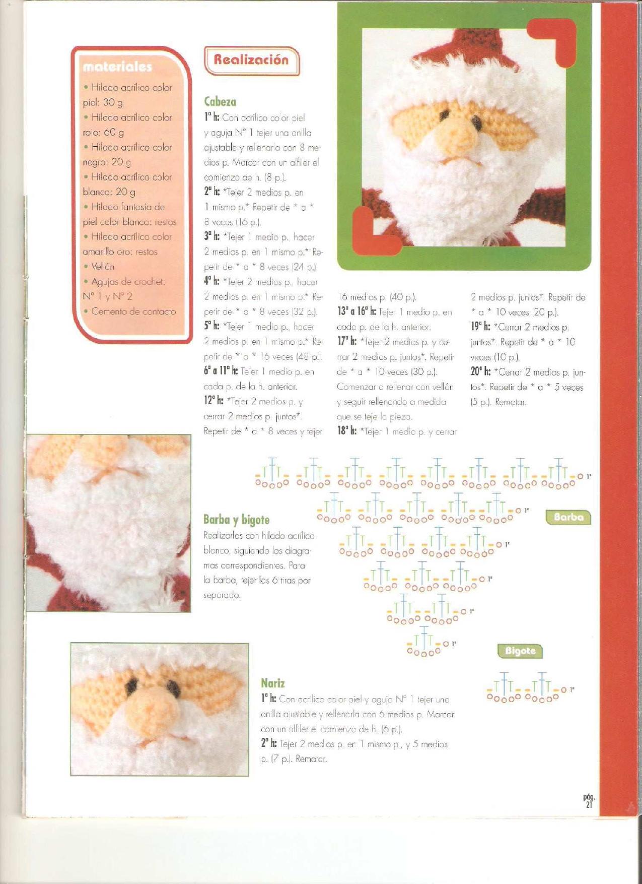 Puppet Santa Claus amigurumi pattern (2)