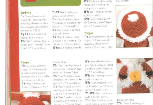 Puppet Santa Claus amigurumi pattern (3)