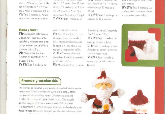 Puppet Santa Claus amigurumi pattern (4)