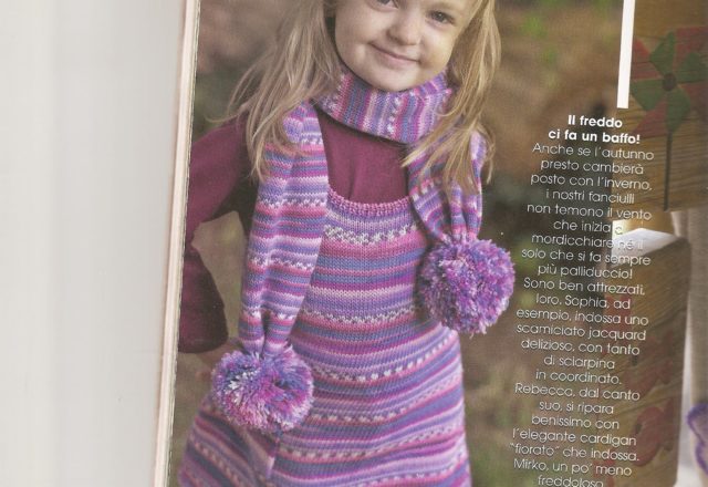 Purple dress for child knitting pattern (1)