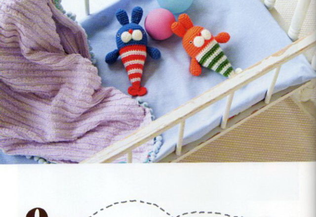 Rabbit with tail amigurumi pattern (1)