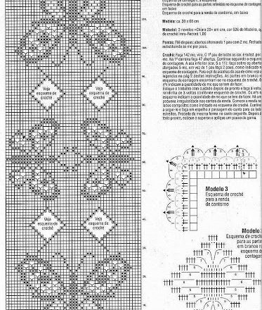 Rectangular butterfly filet doily (2)