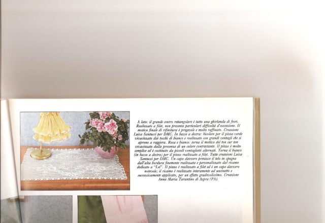 Recyangular filet flake doily (1)