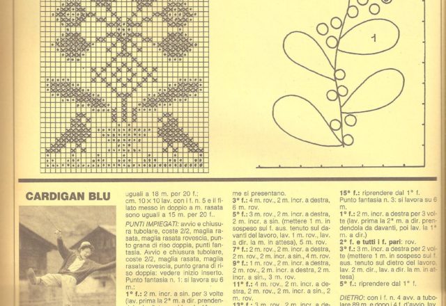 Red cardigan knitting pattern (3)