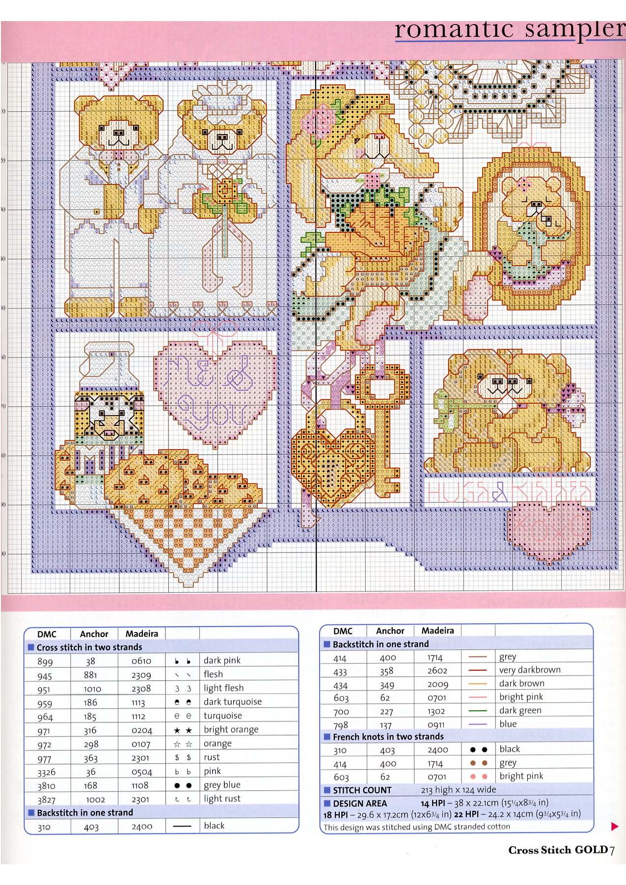 Romantic cross stitch sampler (3)