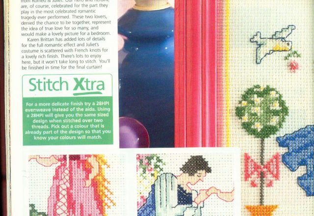 Romeo and Juliet picture cross stitch pattern (1)