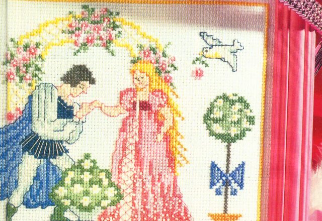 Romeo and Juliet picture cross stitch pattern (2)