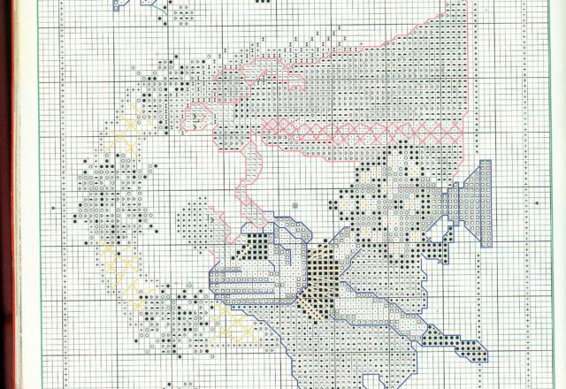 Romeo and Juliet picture cross stitch pattern (3)