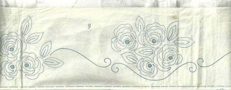 Roses free hand embroidery designs patterns
