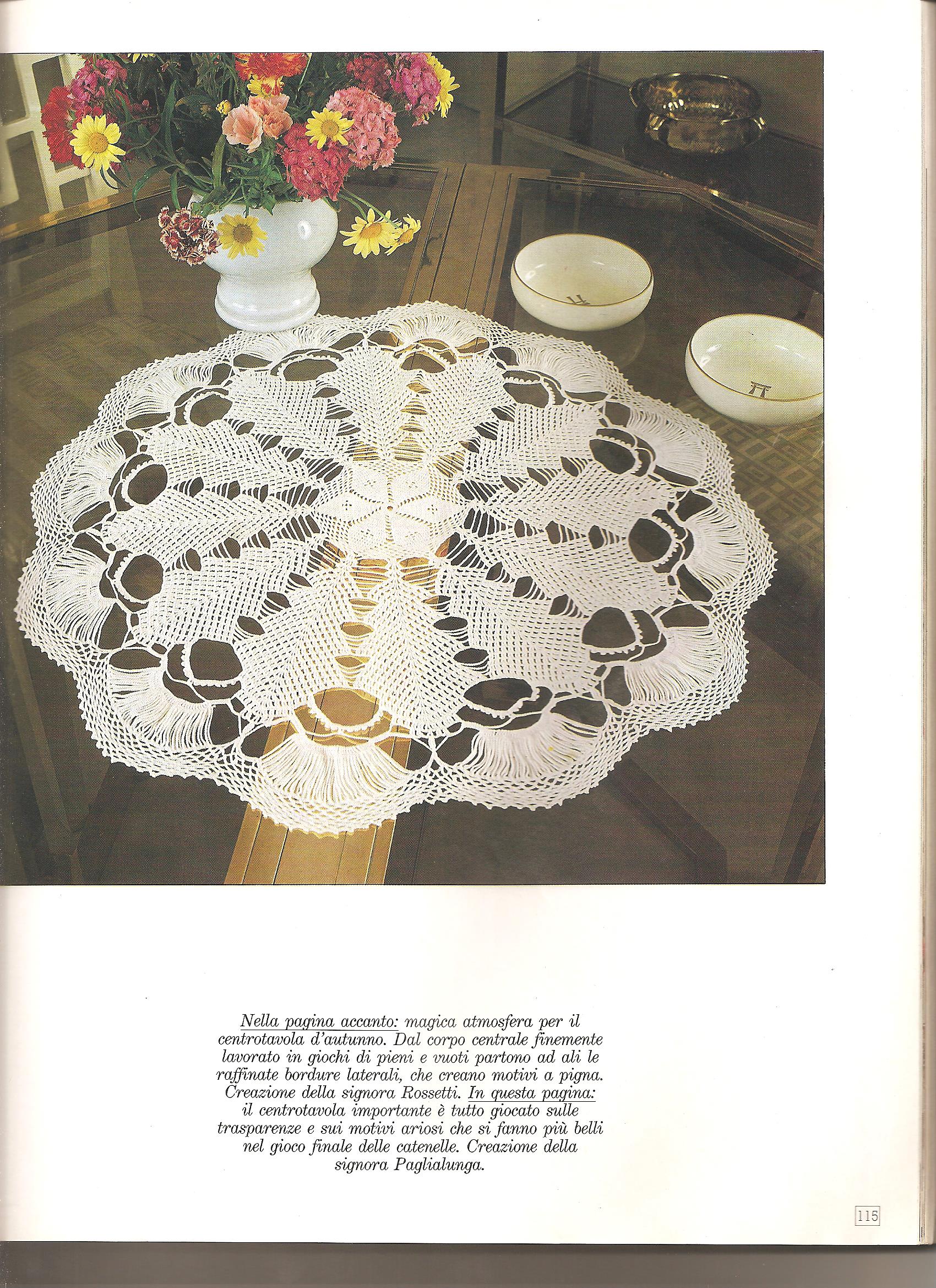 Round doily crochet leafs (1)