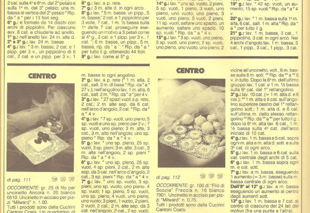 Round doily crochet little stars (3)