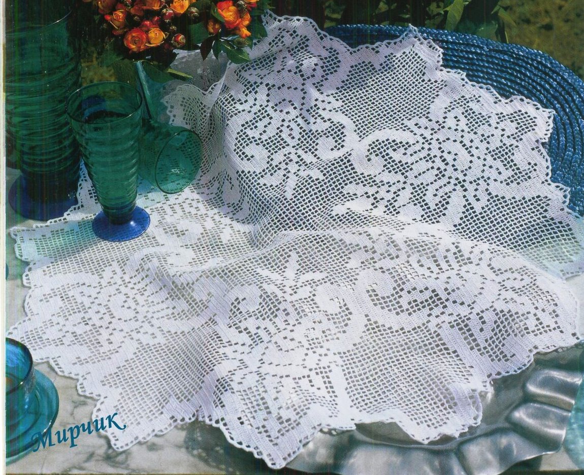 Round doily filet with tips (1)