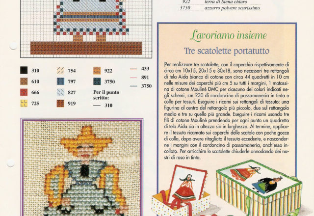 Russian lady Dutch lady and Spanish lady cross stitch patterns (1)