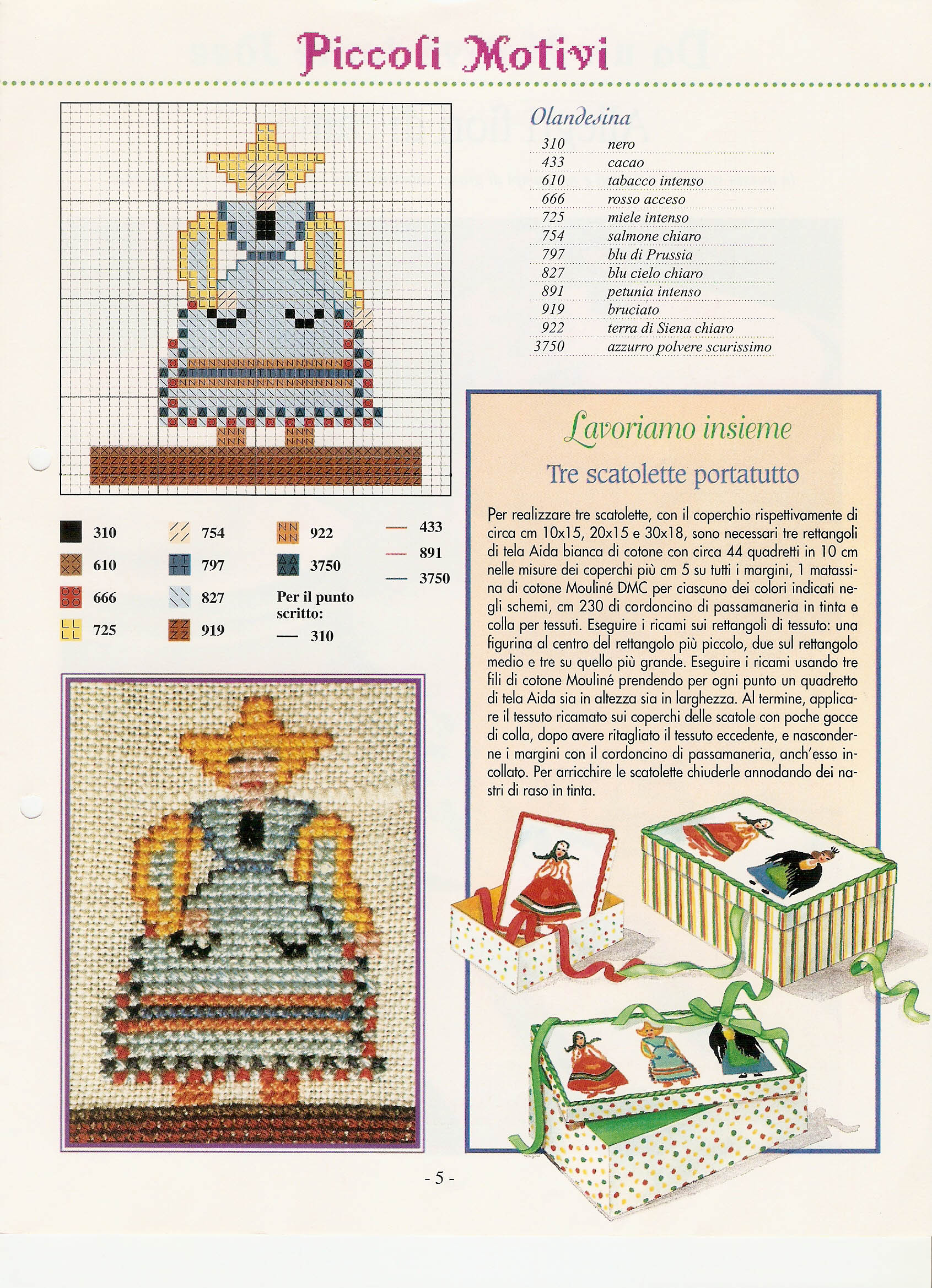 Russian lady Dutch lady and Spanish lady cross stitch patterns (1)