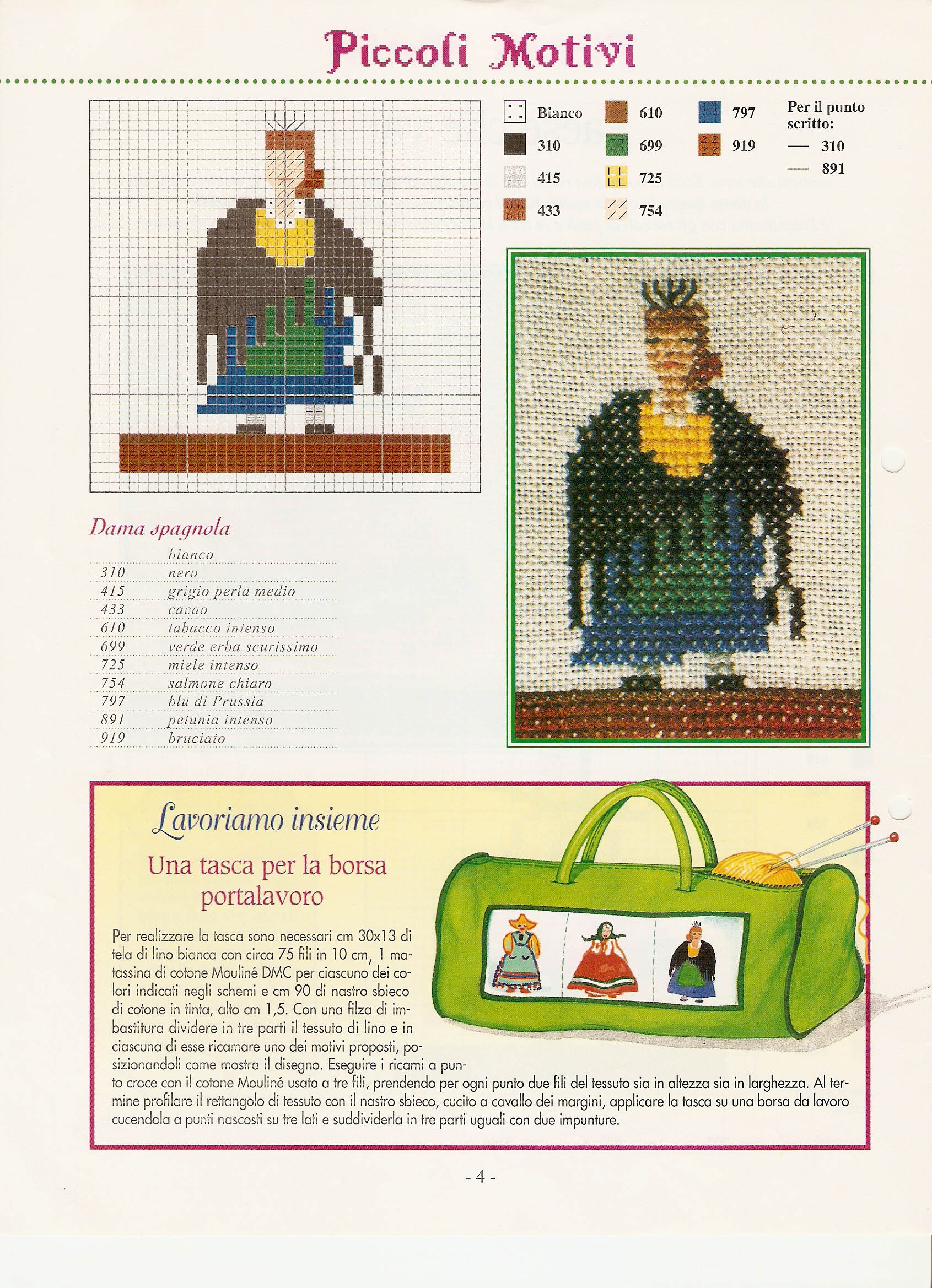 Russian lady Dutch lady and Spanish lady cross stitch patterns (3)
