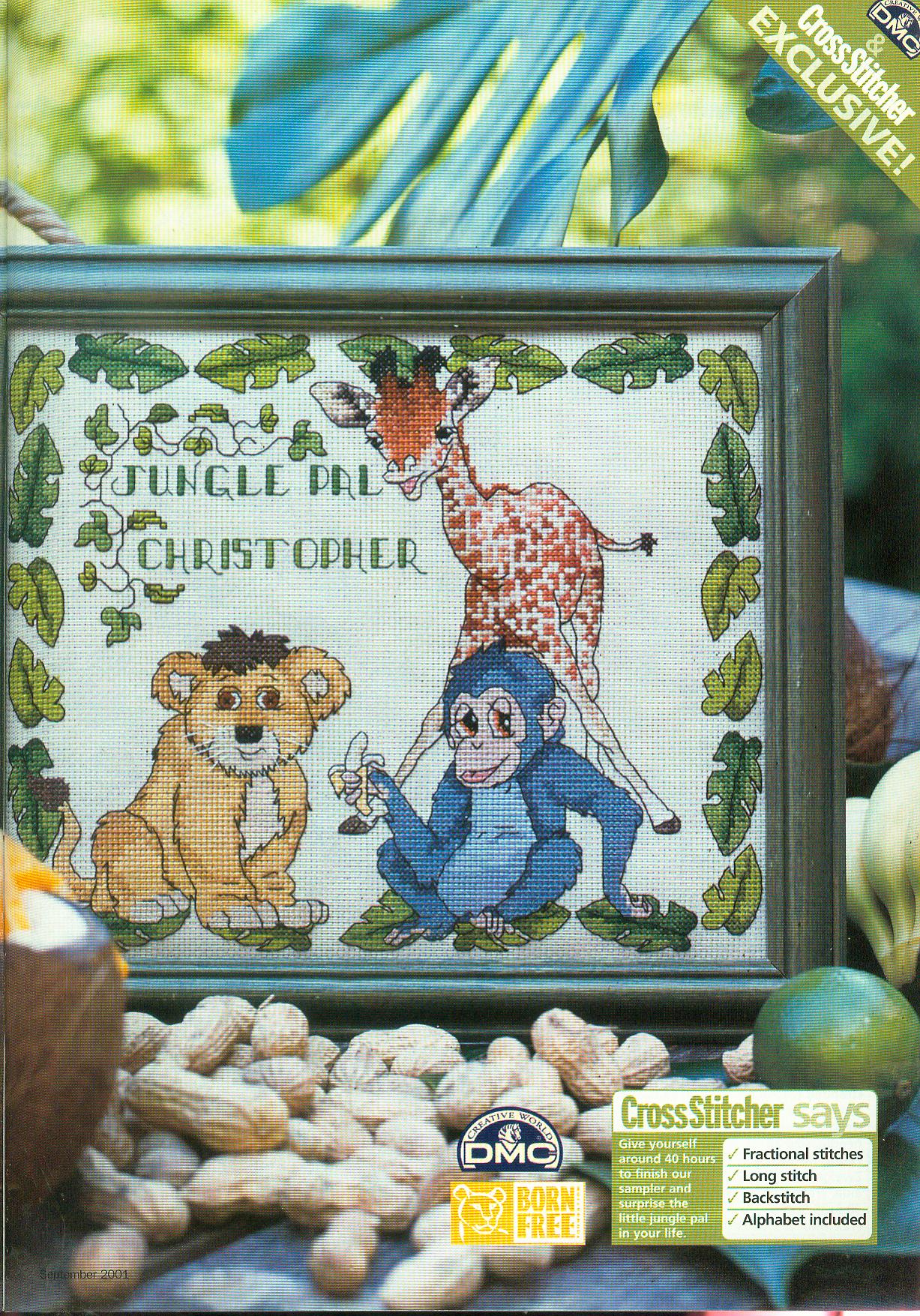 Sampler Cross stitch the jungle (1)