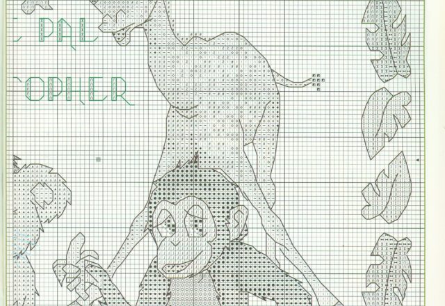 Sampler Cross stitch the jungle (3)