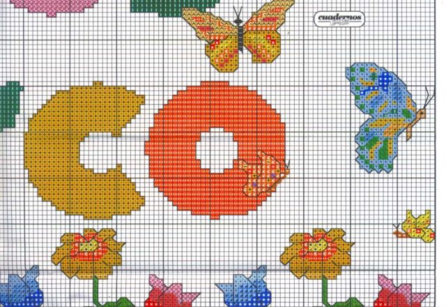 Sampler cross stitch with teddy bears circus (10)