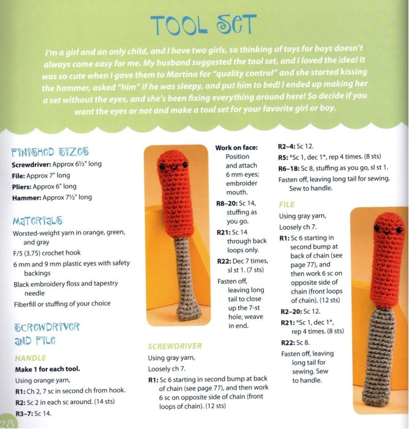 Screwdriver amigurumi pattern (1)