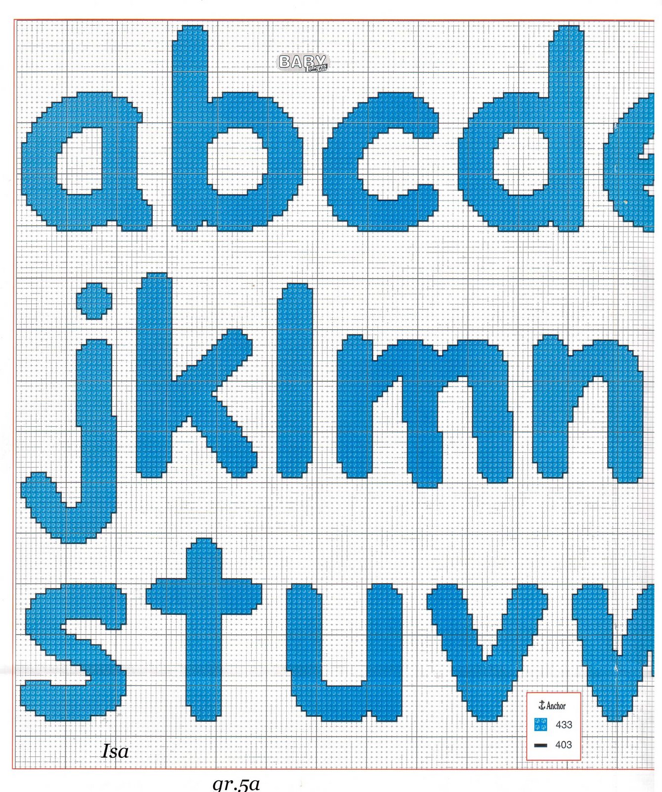 Simple blue cross stitch alphabet (1)