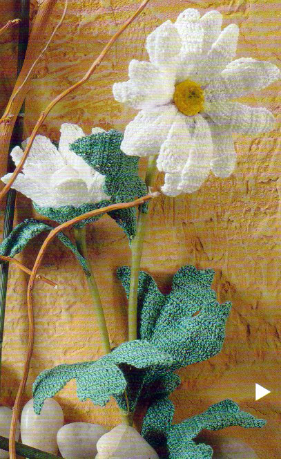 Simple crochet daisy (1)