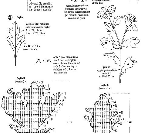 Simple crochet daisy (3)