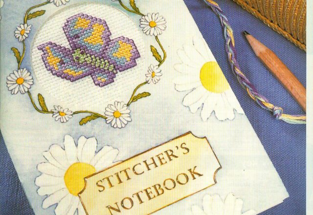 Small colorful butterfly free cross stitch pattern (2)