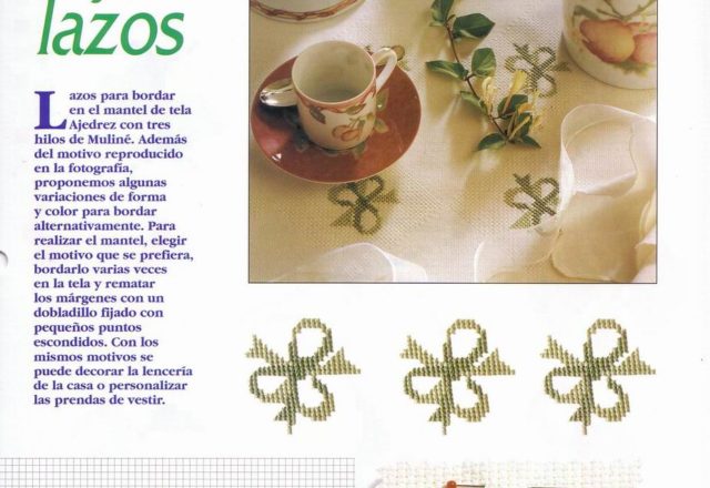 Small cross stitch patterns bows (1)
