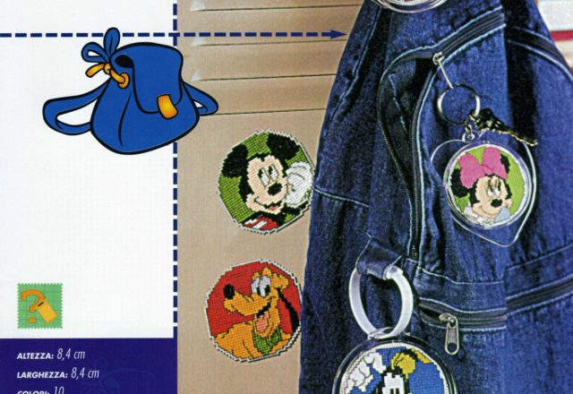 Small cross stitch patterns with Disney characters (1)