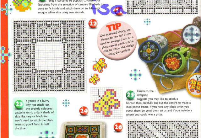 Small geometric cross stitch patterns (1)