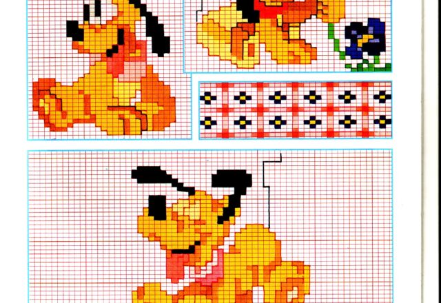 Some cross stitch patterns of Baby Pluto