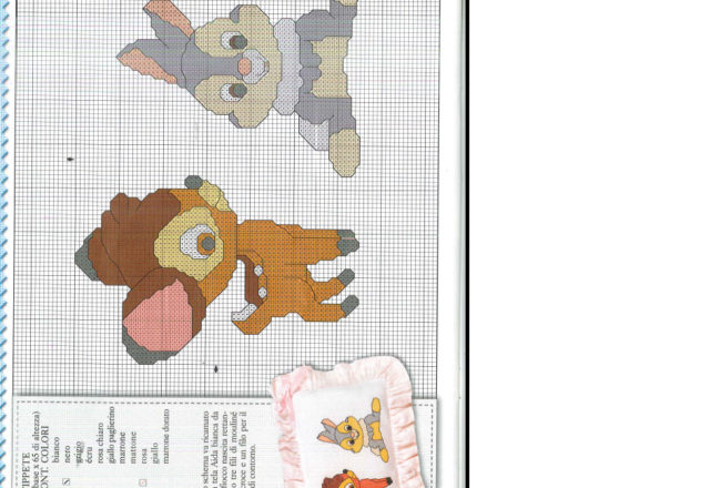 Sweet Baby Disney free cross stitch patterns (1)