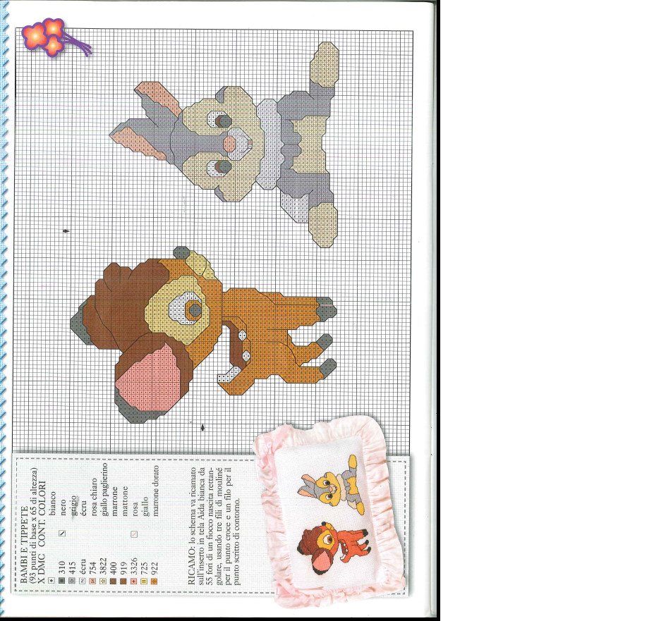 Sweet Baby Disney free cross stitch patterns (1)