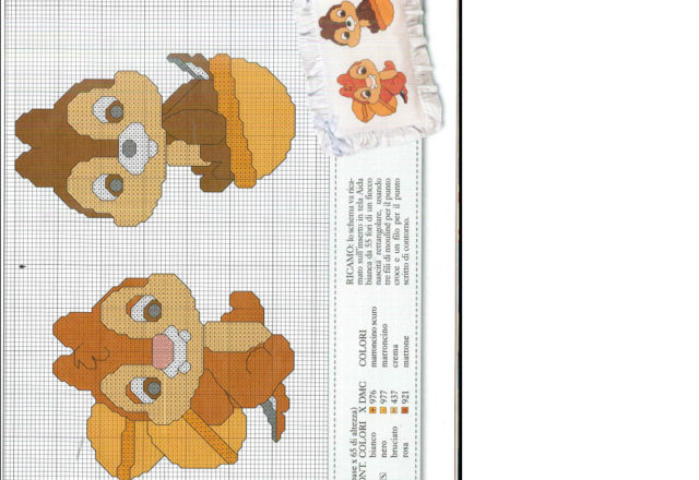 Sweet Baby Disney free cross stitch patterns (10)