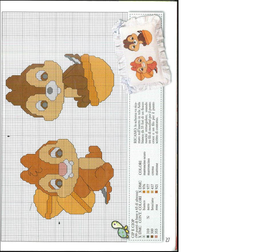 Sweet Baby Disney free cross stitch patterns (10)