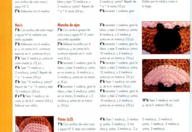 Sweet bear amigurumi pattern (3)