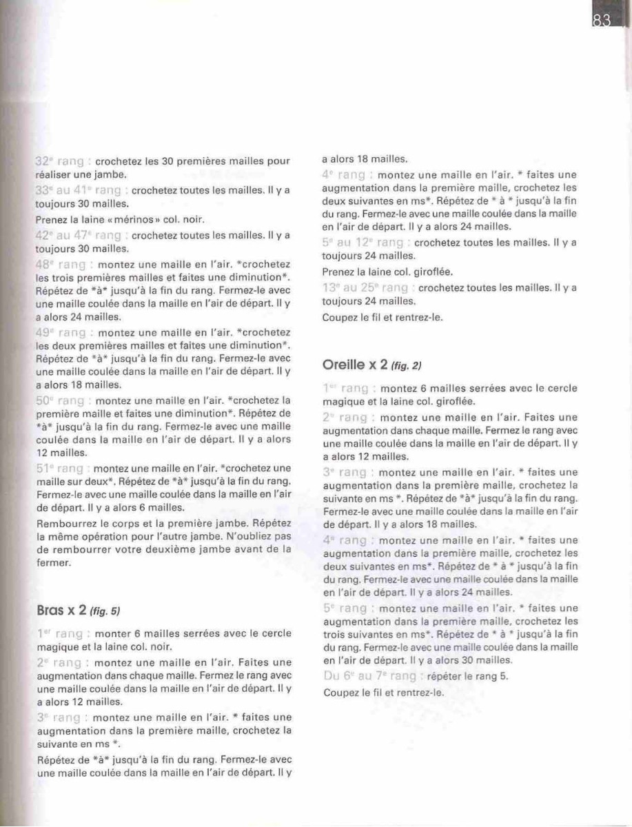 Sweet fox amigurumi pattern 1 (4)